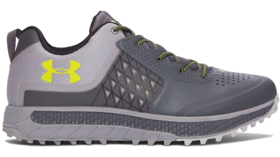 Under Armour Horizon STR Trail Running Shoe - Men's-Rhino Gray/Gray Wolf-Medium-9