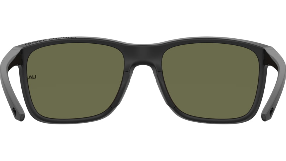 Under Armour Hustle JR Sunglasses with Matte Black Frame and Infrared Mirror Lens, Medium, UA7002S 003-UZ