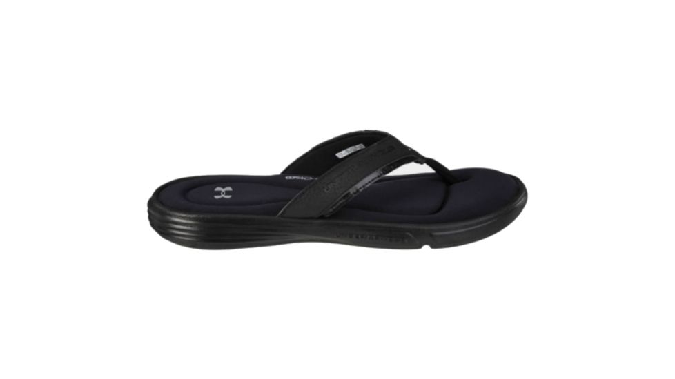 Under Armour Ignite Sandal - Men's-Black-Medium-9 US