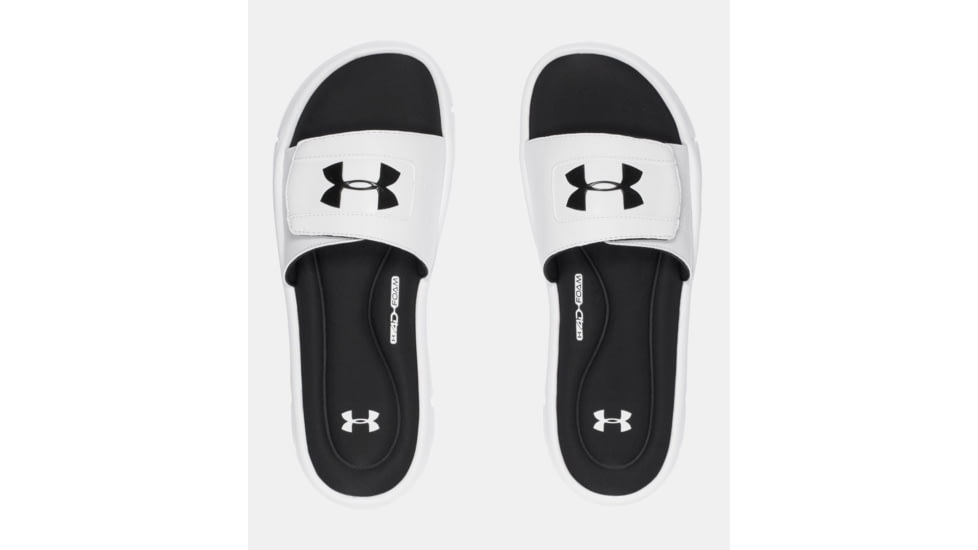 Under Armour Ignite V SL - Men's, White//Black, 10, 1287318-100-10