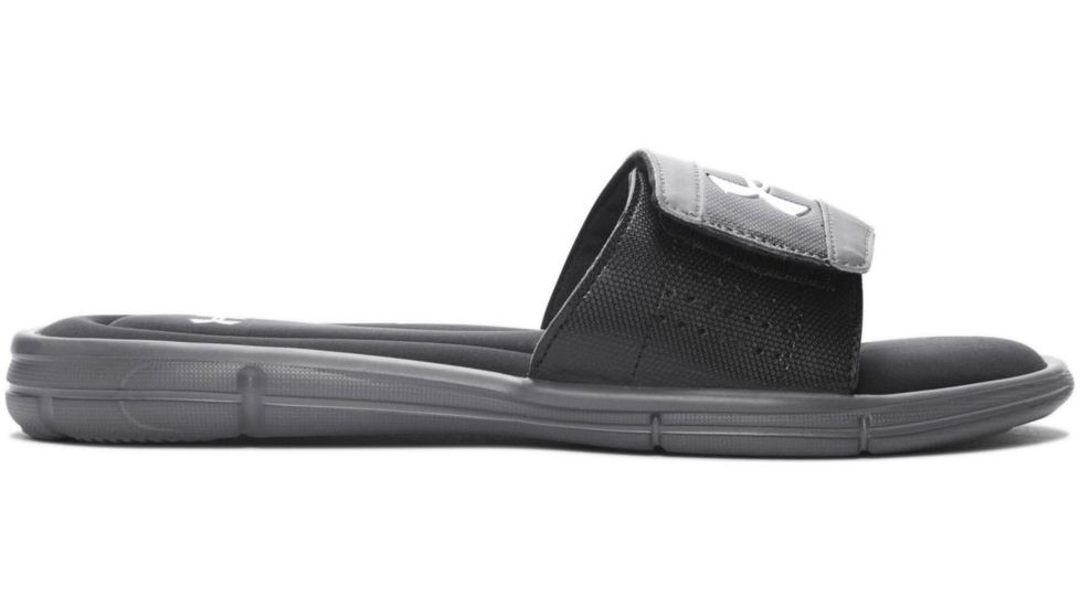 Under Armour Ignite V SL - Mens, Graphite/Black/Metallic Silver, 13, 1287318-040-13