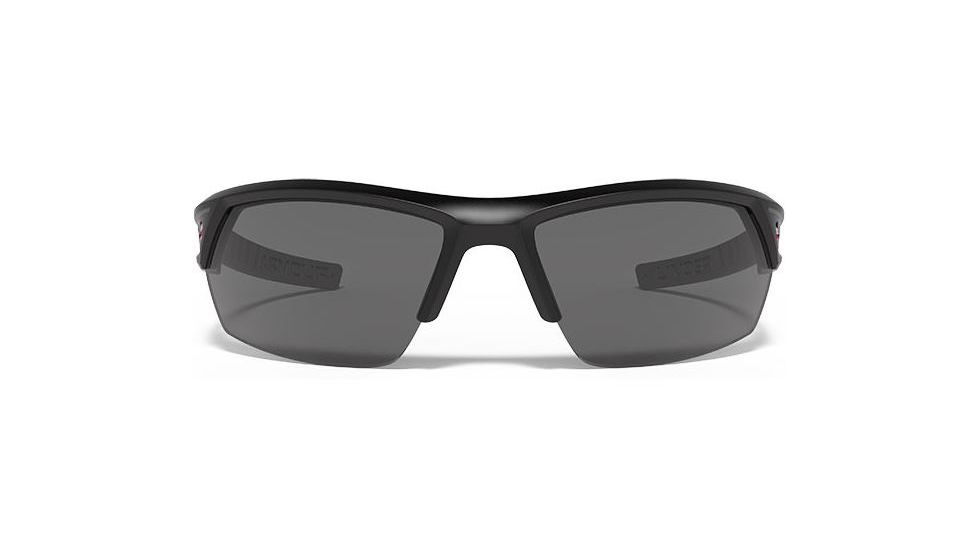 Under Armour Igniter 2.0 Freedom Sunglasses, Satin Black/Gray Frame, Gray Lens U8613051-010900