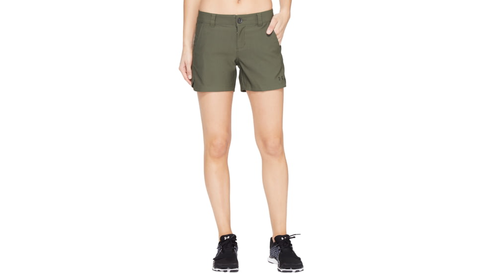 Under Armour Inlet Short - Women's-Downtown Green-10-4 in