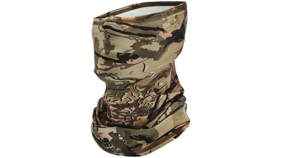 Under Armour Iso-Chill Brushline Gaiter, UA Forest All Season Camo, OSFA, 1365157994OSFA