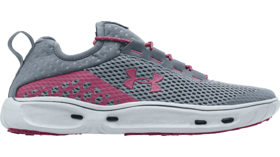 Under Armour Kilchis Watersport Shoe - Women's-Grey/Element/Fury-Medium-8