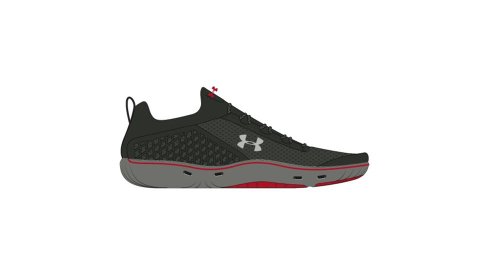 Under Armour UA Kilchis Watersports Shoes - Men's, 10, Olive Tint, 1268873-301-10