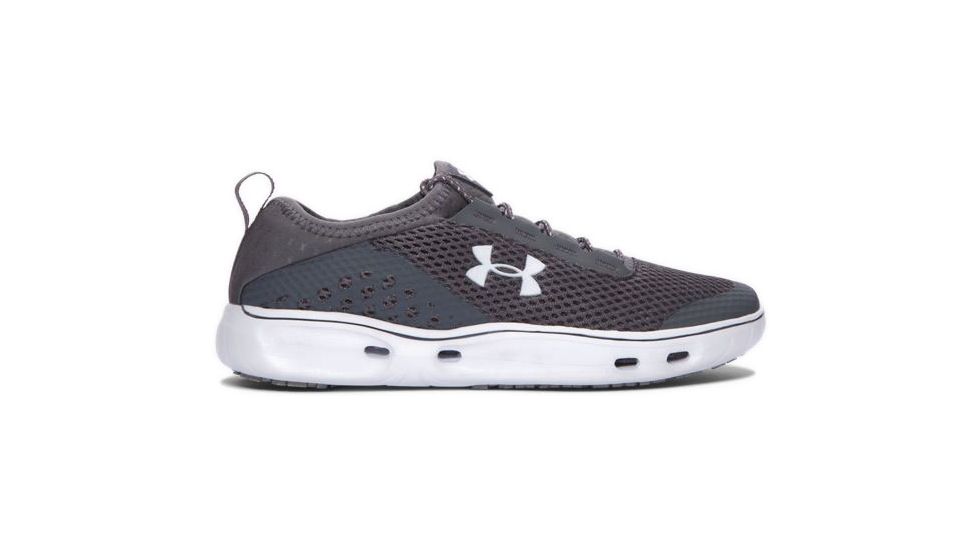 Under Armour Kilchis - Womens, Tetra Gray/Onyx White/Black, 6, 1268874-600-6