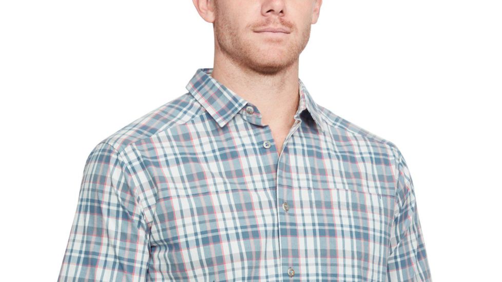 Under Armour Legacy Long Sleeve Woven Shirt - Men's, Bass Blue, Large, 1304641-588-LG