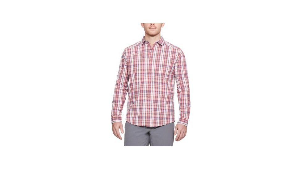 Under Armour Legacy Long Sleeve Woven Shirt - Men's, Rustic Red/Redex, Medium, 1304642-596-MD
