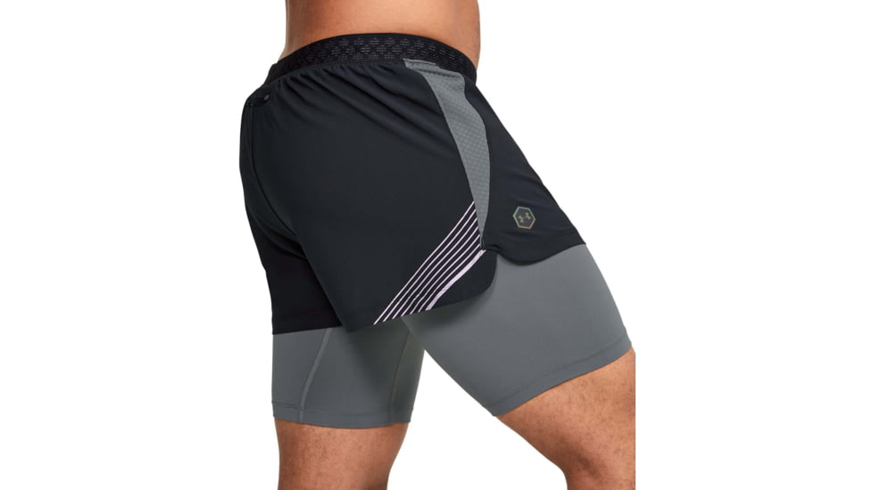 Under Armour UA Rush Run 2-in-1 Shorts - Mens, 13501490012X