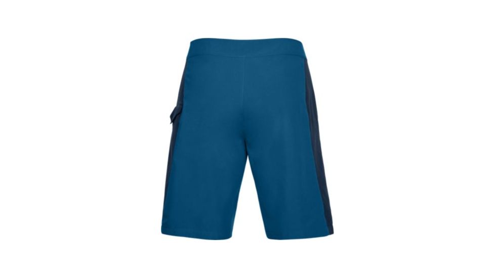 Under Armour Mania Tidal Boardshort - Men's, Moroccan Blue AFS/Deprecated/Academy/White, 34 Waist, 1290506-487-34