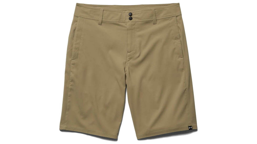 Under Armour Mardox Amphibious Short - Mens-Deer Hide/Black-34 Waist