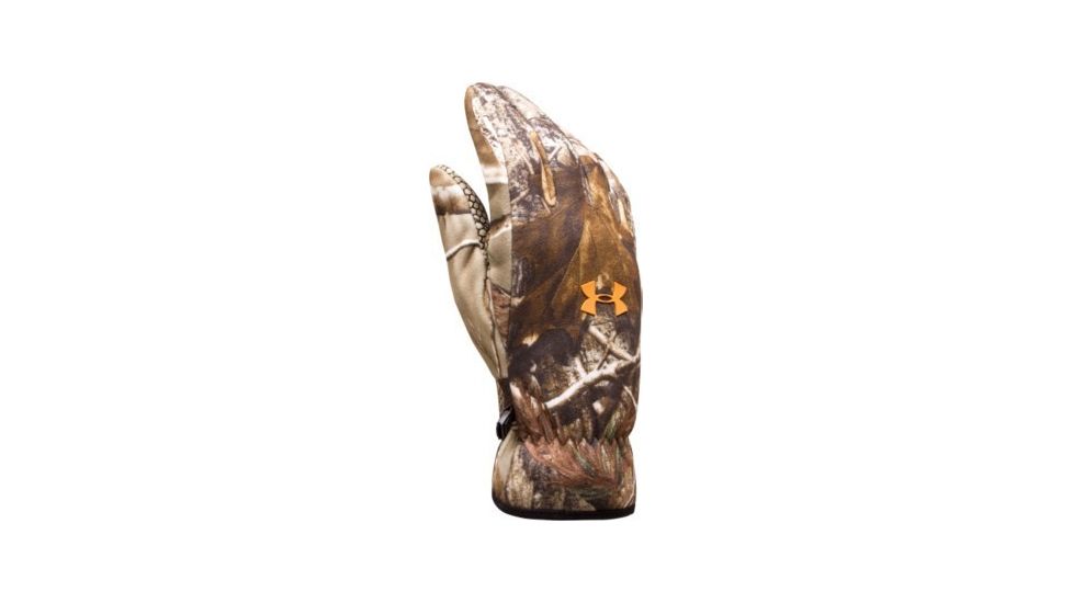Under Armour Men's ColdGear Camo Cumberland Wind Glove - Realtree AP Camo Color 1004048-340