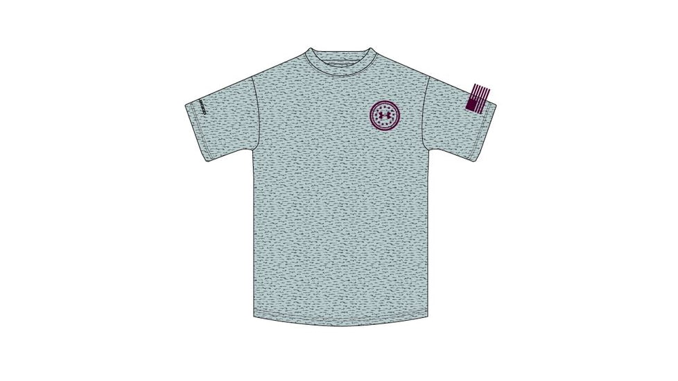 Under Armour Mens De Oppresso Liber Short Sleeve T-Shirt,Gray Heather,2XL 12687560252X