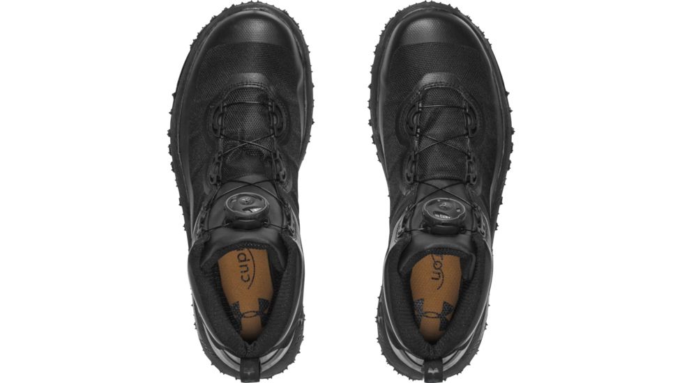 Under Armour Mens Fat Tire GTX Trail Running Shoes Mens, Black/Black/Black, 14, 1262064-001-14