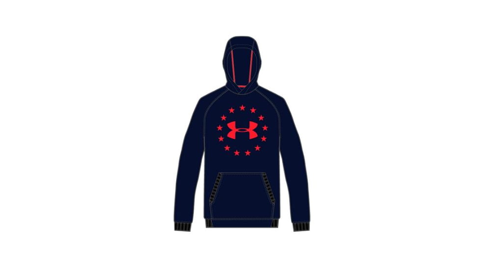 Under Armour Mens Freedom Tactical Hoodie,Academy,XL 1261128408XL