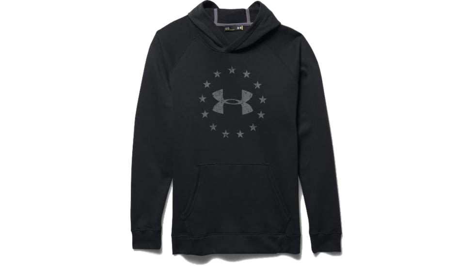 Under Armour Mens Freedom Tactical Hoodie,Black,Large 1261128002LG