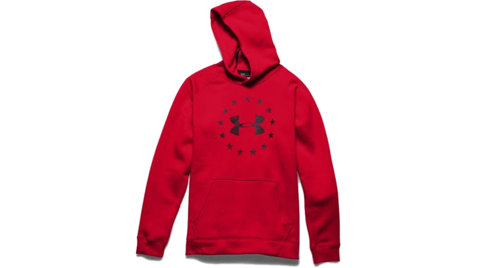 Under Armour Mens Freedom Tactical Hoodie,Red,2XL 12611286002X