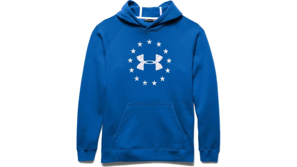 Under Armour Mens Freedom Tactical Hoodie,Ultra Blue,2XL 12611289072X