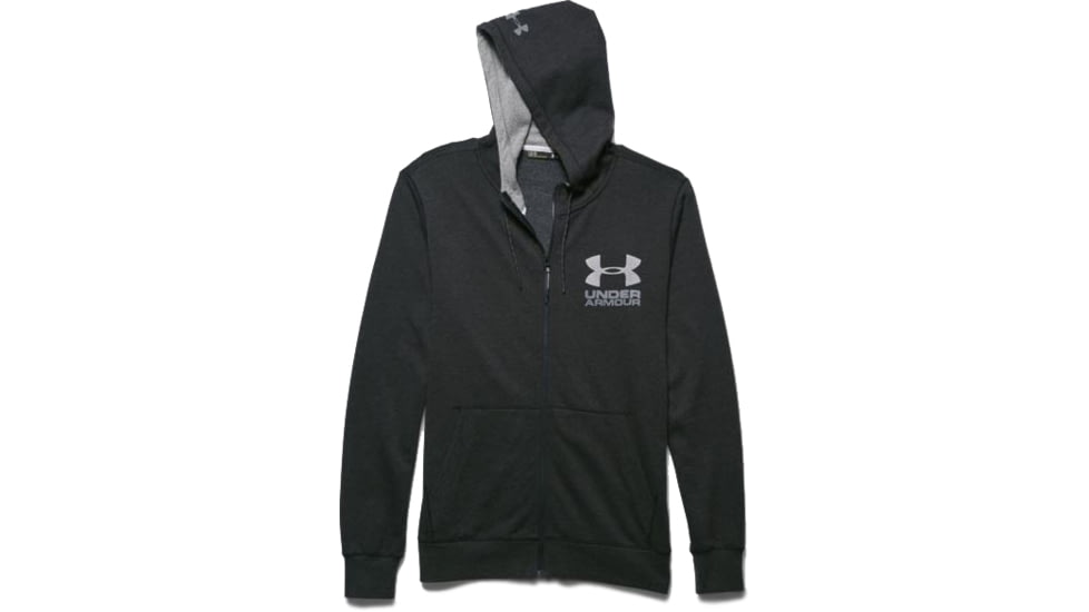 Under Armour Mens Sportstyle Fleece Hoody,Asphalt Heather,XL 1269734005XL