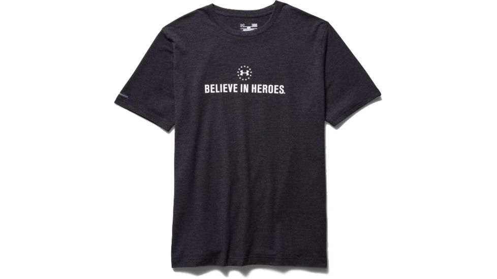 Under Armour Mens WWP BIH Logo Tactical Graphic T-Shirt,Black,2XL 12687570012X