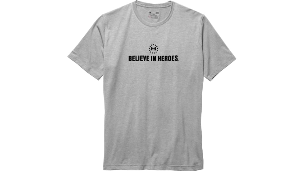 Under Armour Mens WWP BIH Logo Tactical Graphic T-Shirt,True Gray Heather,XL 1268757026XL
