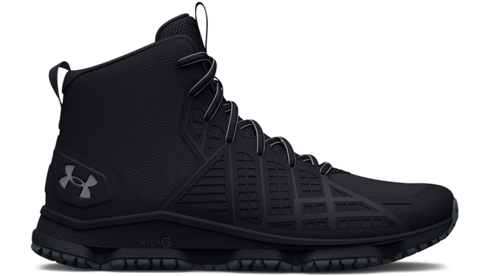 Under Armour Micro G Strikefast Mid Tactical Shoes - Mens, Black, 11US, 302557500111