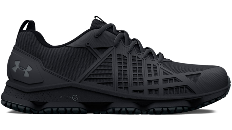 Under Armour Micro G Strikefast Protect Wide 2E Tactical Shoes - Mens, Black, 12US, 302598400112