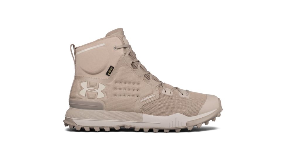 Under Armour Newell Ridge Mid GTX Hiking Shoe - Men's-Autumn Tan/Smoke/Smoke-Medium-12