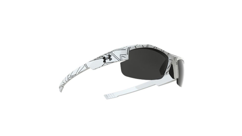 Under Armour Nitro, Crystal Clear Frame, Gray w/Blue Lens, U8600047-6003