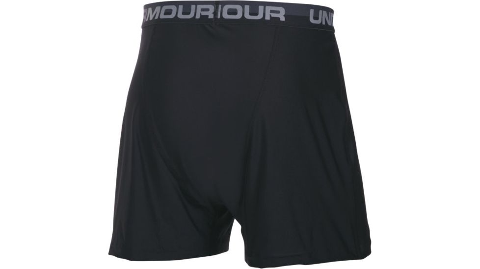 Under Armour Original Series Boxer Shorts - Men's, Black/Steel, Extra Small, 1277271-001-XS