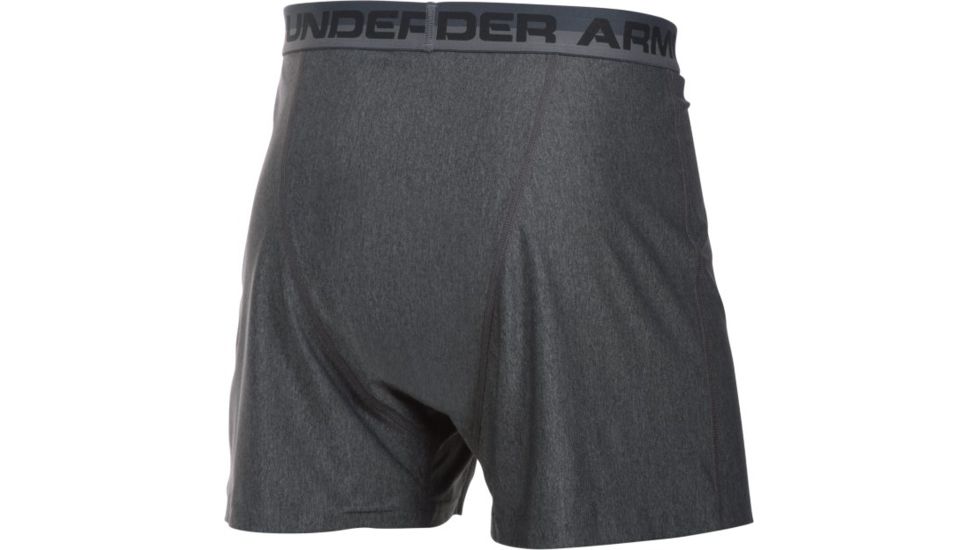 Under Armour Original Series Boxer Shorts - Men's, Carbon Heather/Black, Extra Small, 1277271-091-XS