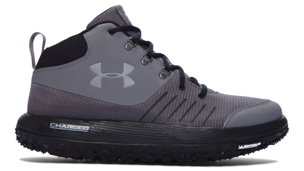 Under Armour Overdrive Fat Tire Hiking Boot - Men's-Graph/Black/Alum-Medium-9