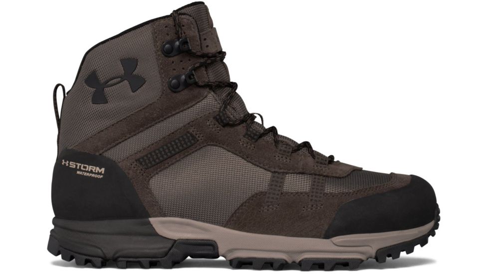 Under Armour Post Canyon Mid WP Mens, Maverick Brown/Black/Black, 10.5, 1299195-100-10.5