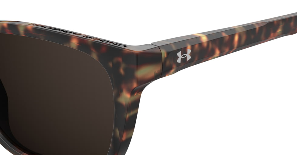 Under Armour Raid Sunglasses with Brown Havana Frame and Brown Lens, Medium, UA0013GS 086-70