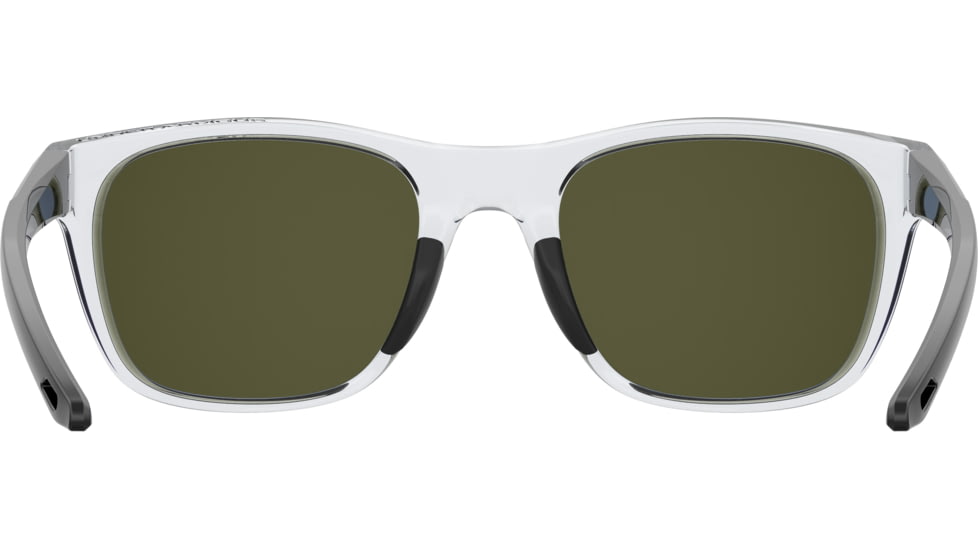 Under Armour Raid Sunglasses with Crystal-Black Temples Frame and Blue Mirror Lens, Medium, UA0013GS 900-Z0