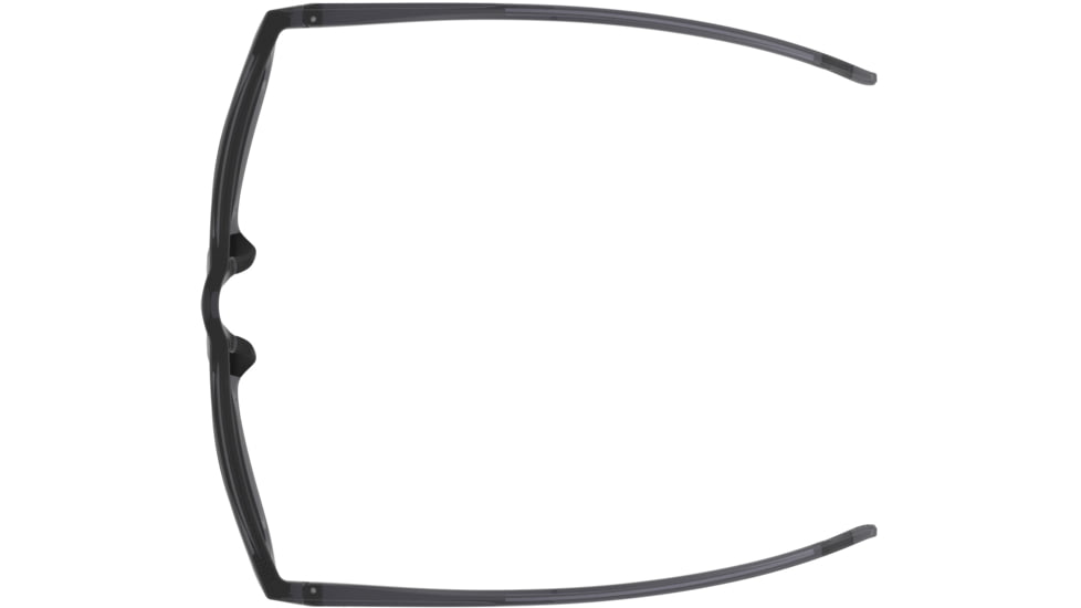 Under Armour Raid Sunglasses with Transparent Grey Frame and Silver Mirror Lens, Medium, UA0013GS KB7-T4