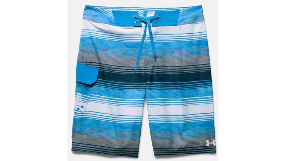 Under Armour Reblek Boardshort - Men's-Electric Blue/Electric Blue-32 Waist