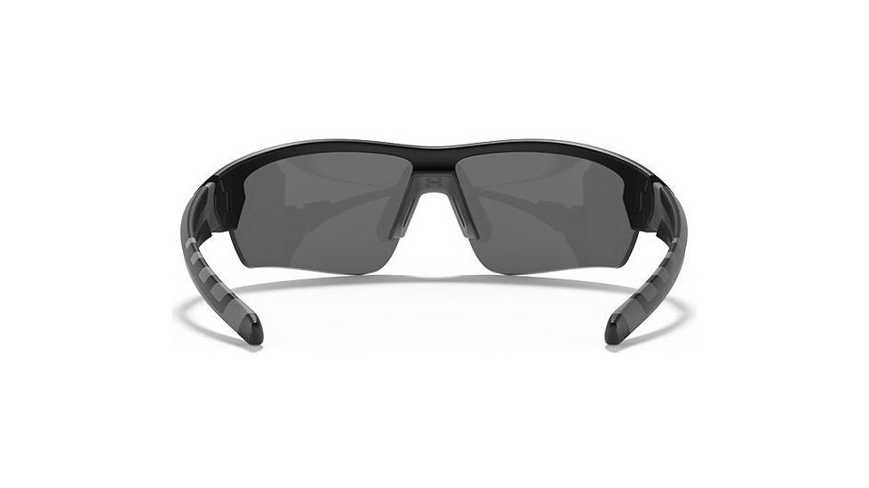 Under Armour Rival Freedom Sunglasses, Satin Black/Charcoal Gray Frame, Gray Lens U8613090-010900