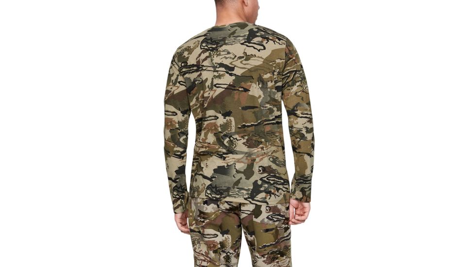 Under Armour Scent Control Camo Long Sleeve Tee - Mens, UA Barren Camo, Medium, 1343241-999-MD