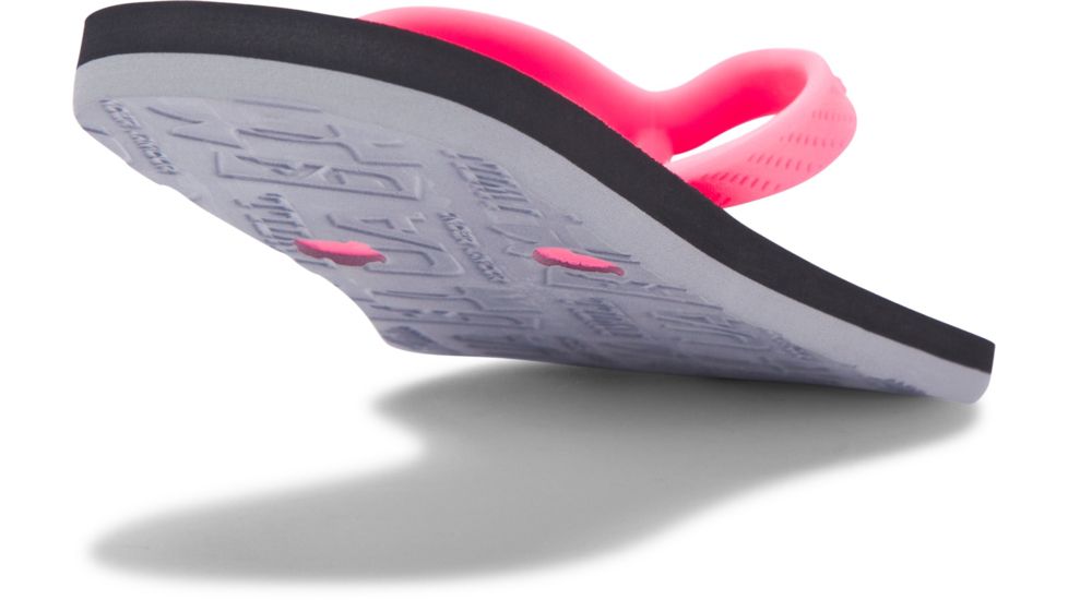 Under Armour -SHED, Atlantic Dune Thong Sandal - Womens, 7, 1252540-6-7-demo