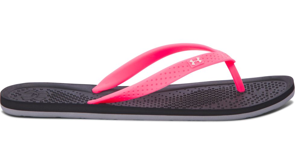 Under Armour -SHED, Atlantic Dune Thong Sandal - Womens, 7, 1252540-6-7-demo