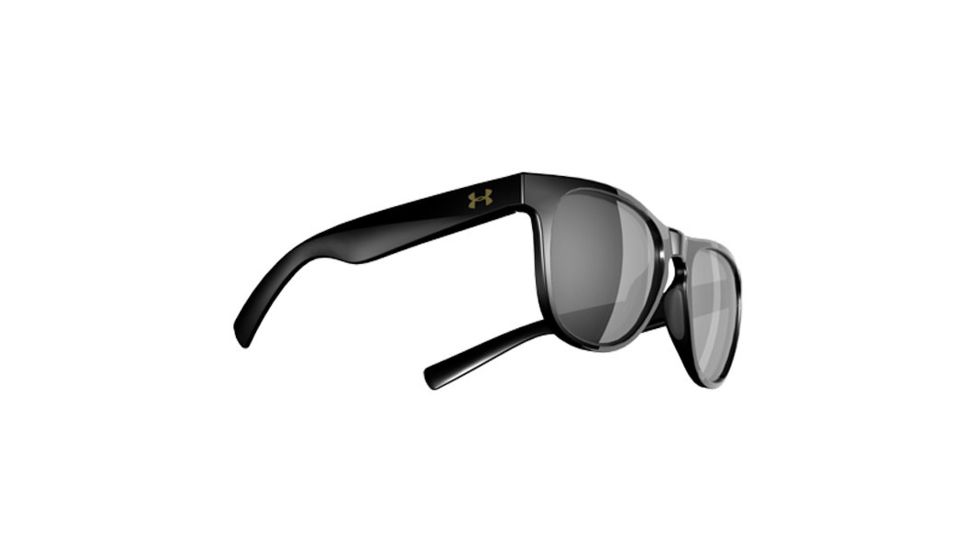 Under Armour Sierra, Shiny Black Frame, Gray Lens, U8600059-000001