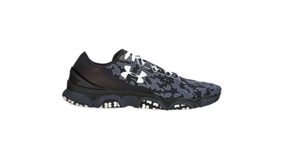 Under Armour Speedform XC Trail Running Shoe - Men's-Black-Medium-13 US