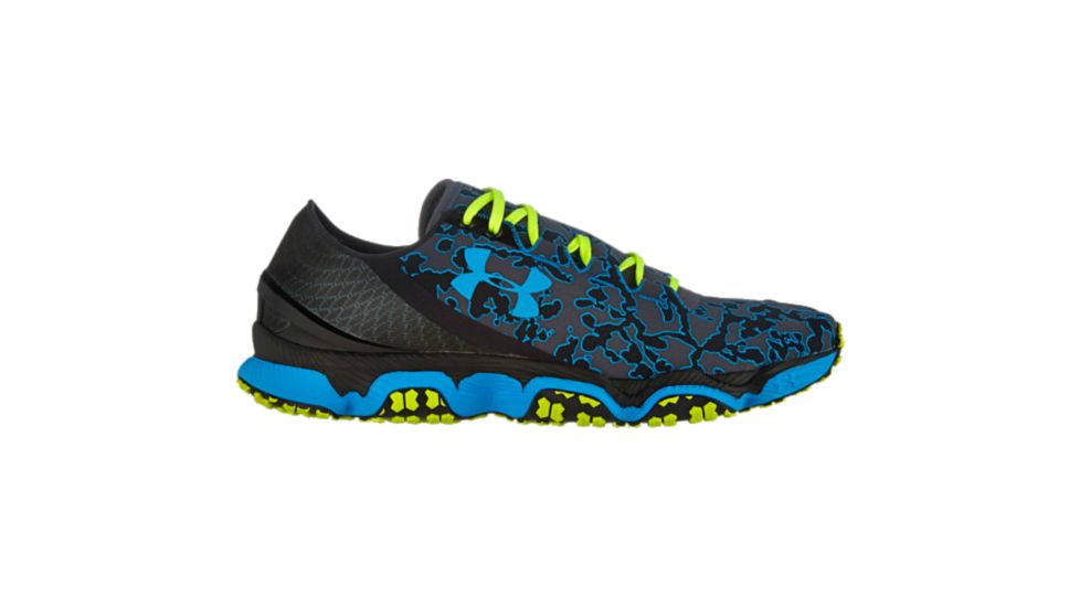 Under Armour Speedform XC Trail Running Shoe - Men's-Blue-Medium-10 US