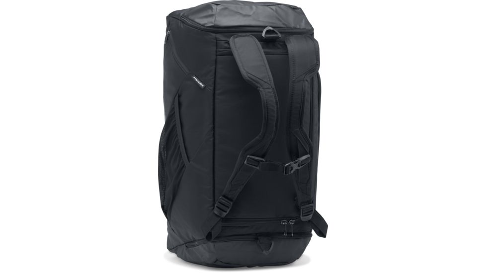 Under Armour Storm Contain Backpack Duffle 3.0 - Unisex, Black/Black/Silver, One Size, 1277431-003-OSFA