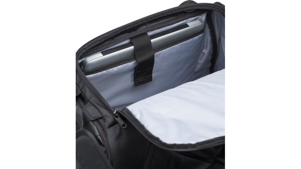 Under Armour Storm Contain Backpack Duffle 3.0 - Unisex, Black/Black/Silver, One Size, 1277431-003-OSFA