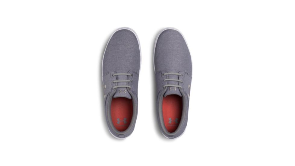 Under Armour Street Encounter IV Casual Shoe, Zinc Gray/White/White, 10 US 3000029-102-10