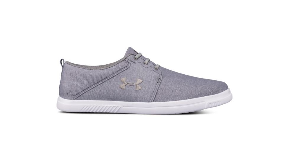 Under Armour Street Encounter IV Casual Shoe, Zinc Gray/White/White, 10 US 3000029-102-10