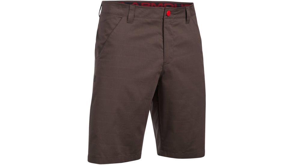 Under Armour Surf &amp; Turf Short - Men's-Maverick Brown/Red/Black-33 Waist